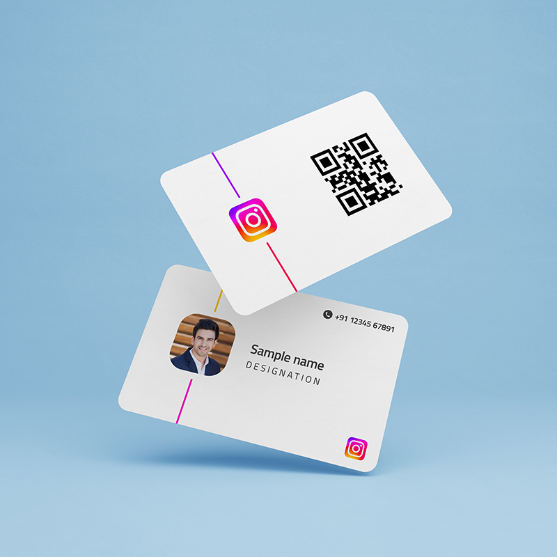 Instagram Influencer Card