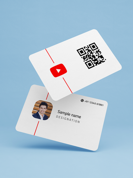 Youtube Influencer Card